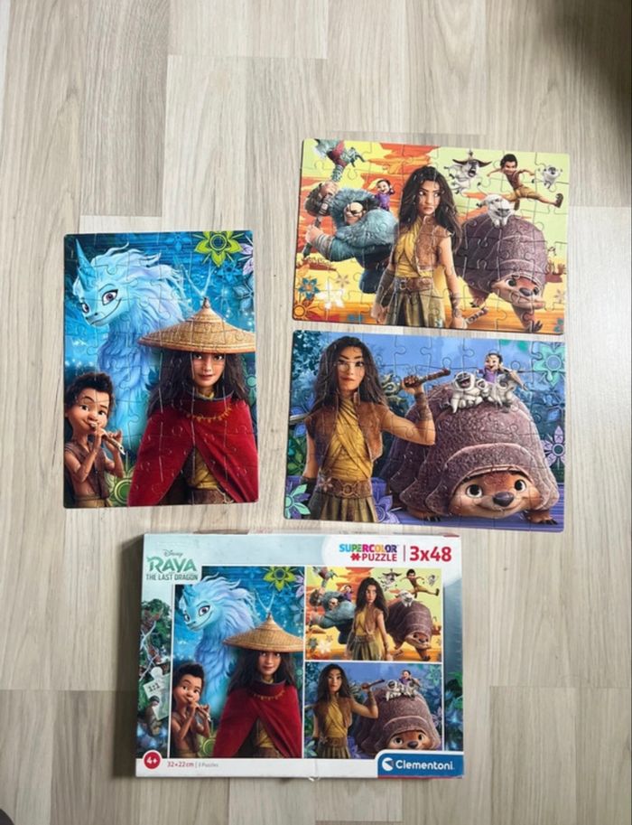 Puzzle raya le dernier dragon Disney