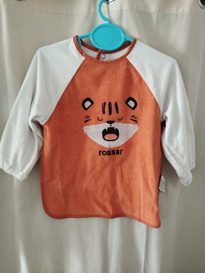 Bavoir tablier Kiabi 18/36 mois