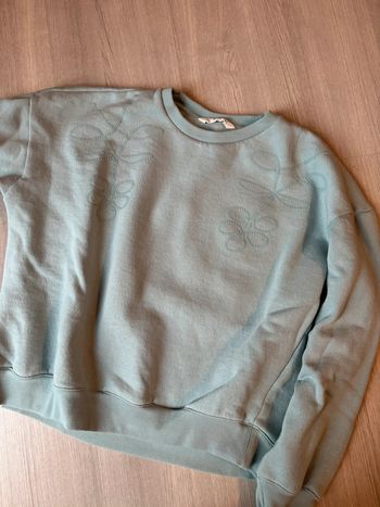 Sweat vert fille MANGO
