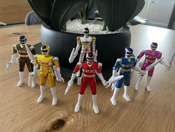 Figurines power rangers metal 