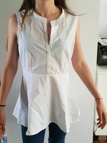 Tunique Claudie Pierlot blanche taille 36