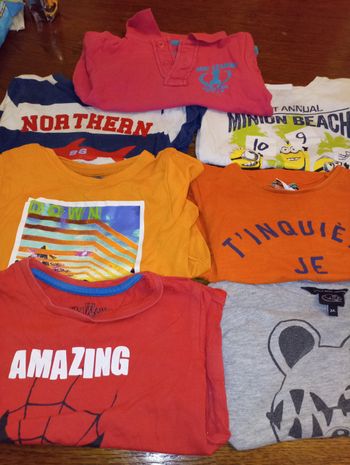 Lot tee shirt manche courte 3 ans