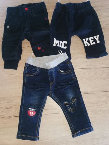 Lot pantalons garçon 6 mois 