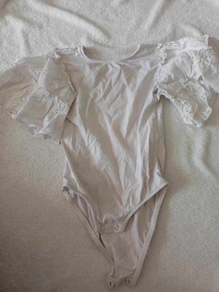 Body blanc 9 ans Zara