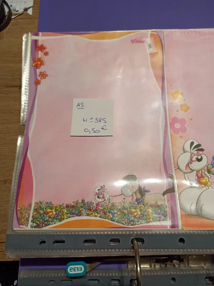 Feuille Diddl A5 385 0,50€