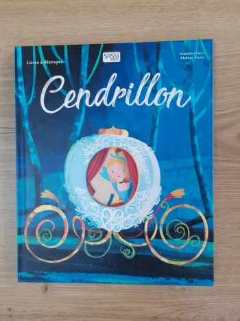 Livre cendrillon très belles illustrations