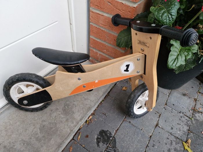 Draisienne en bois