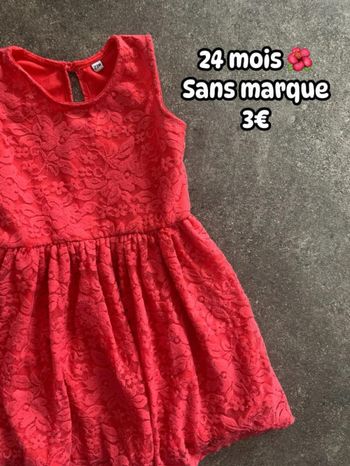 Robe 🌺 24 mois 🌺 Sans marque