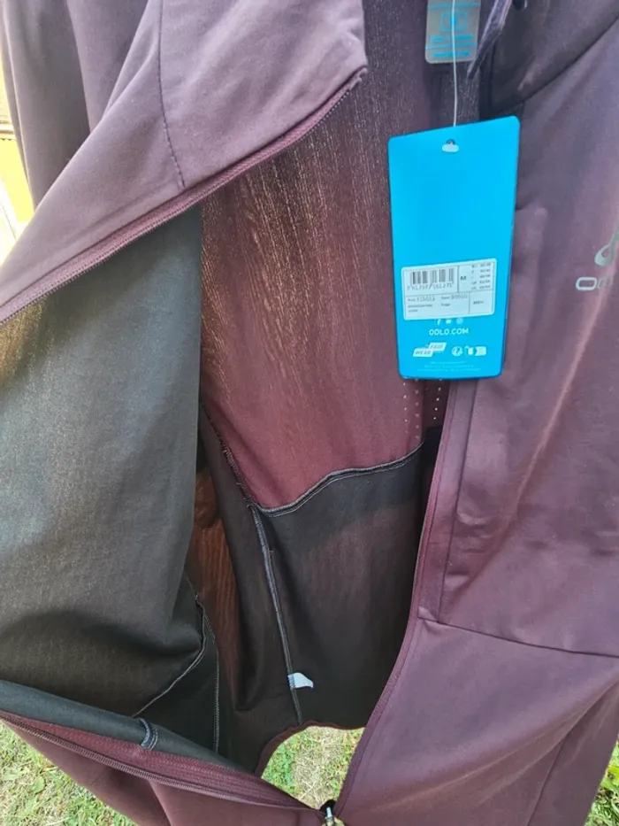 Veste de running Odlo Zeroweight Pro Warm homme taille M neuf - photo numéro 4