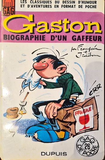 Gaston lagaffe biographie d'un gaffeur
