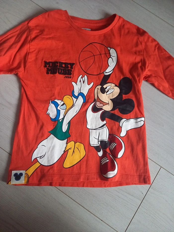tee shirt long Mickey - photo numéro 3