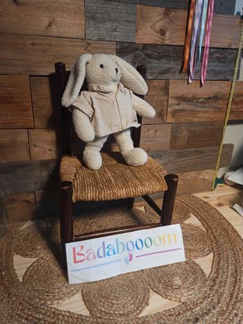 peluche lapin la bande à Basile moulin Roty tbe