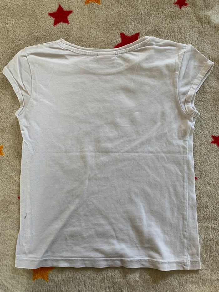 Lot 3 Tee-shirts TAO Blanc et Multicolore 5 ans - photo numéro 7