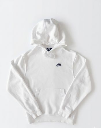 Sweat à capuche Nike blanc - Taille XS