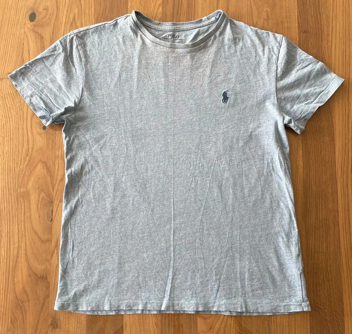 T-shirt Ralph Lauren bleu - photo numéro 2