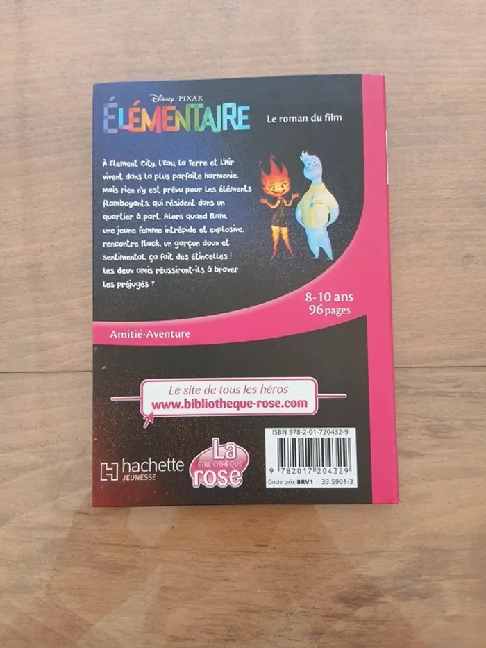 Élémentaire bibliothèque rose le roman du film - photo numéro 2