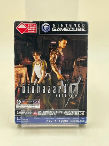 Jeu vidéo Biohazard Zero sur console Nintendo Game Cube Ntsc Japon Capcom