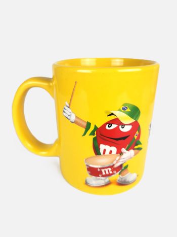 Mug M&M's édition Brésil Rare Mars 2014 de collection Très bon état