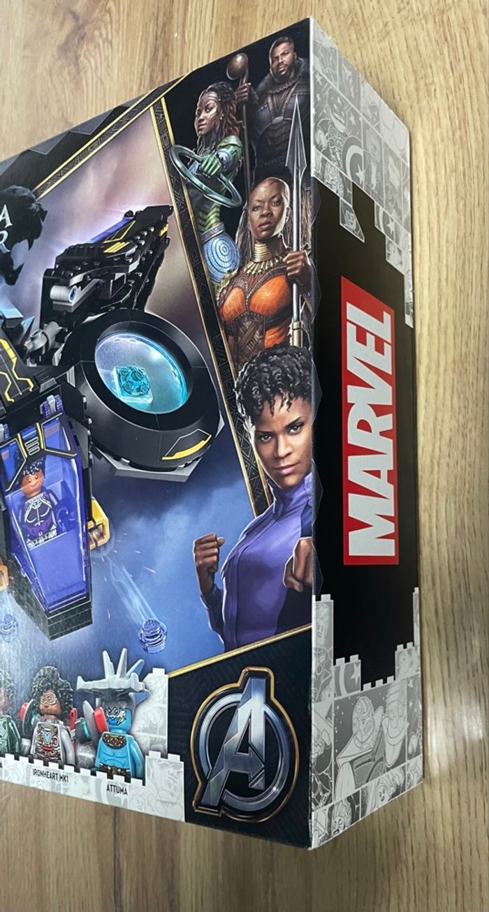 Lego Marvel le sunbird de shuri vaisseau jouet black Panther 76211 - photo numéro 6