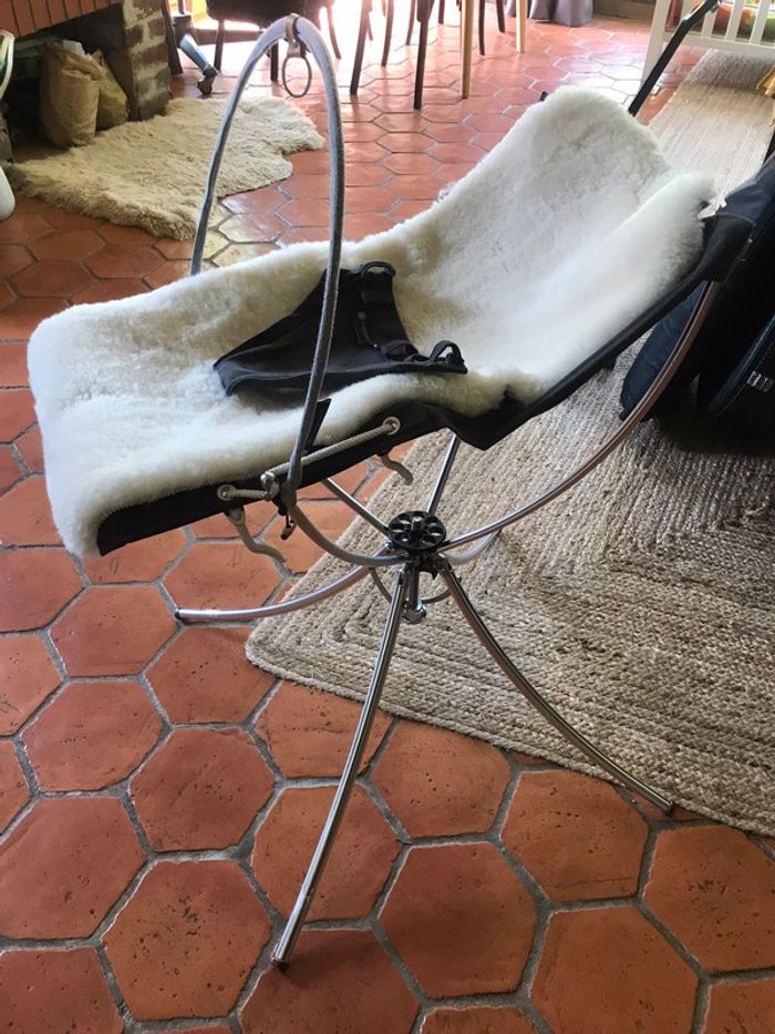2 en 1 : chaise haute / transat de voyage pliable - photo numéro 8