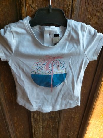 Joli tee shirt Jean Bourget neuf 18 mois 