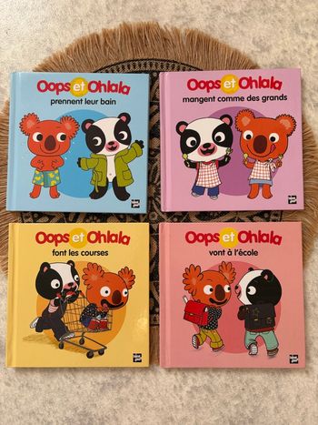 Lot livres Oops et Ohlala