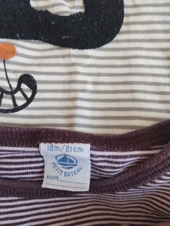 Lot 7 tee-shirt manches longues - photo numéro 3