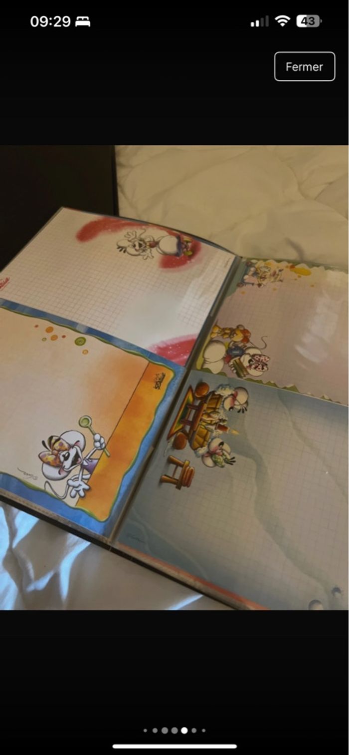 Porte-vue 95 feuilles Diddl 🩵🐭 - photo numéro 5