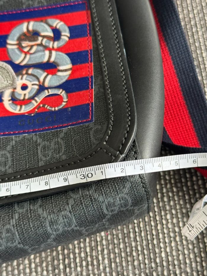 Sac bandoulière Gucci GG Suprême en cuir - photo numéro 3