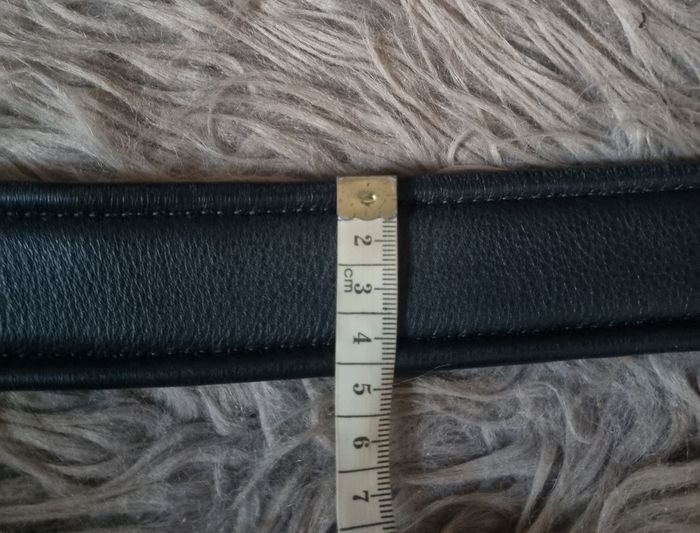 Collier chien noir avec strass taille L-XL - photo numéro 8