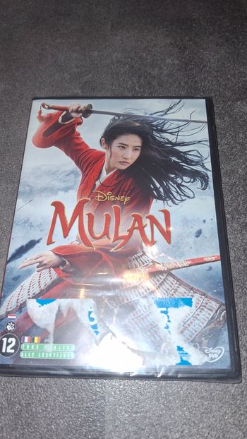 Dvd mulan film live action