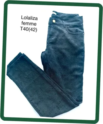 Pantalon femme noir Lolaliza 40(42)