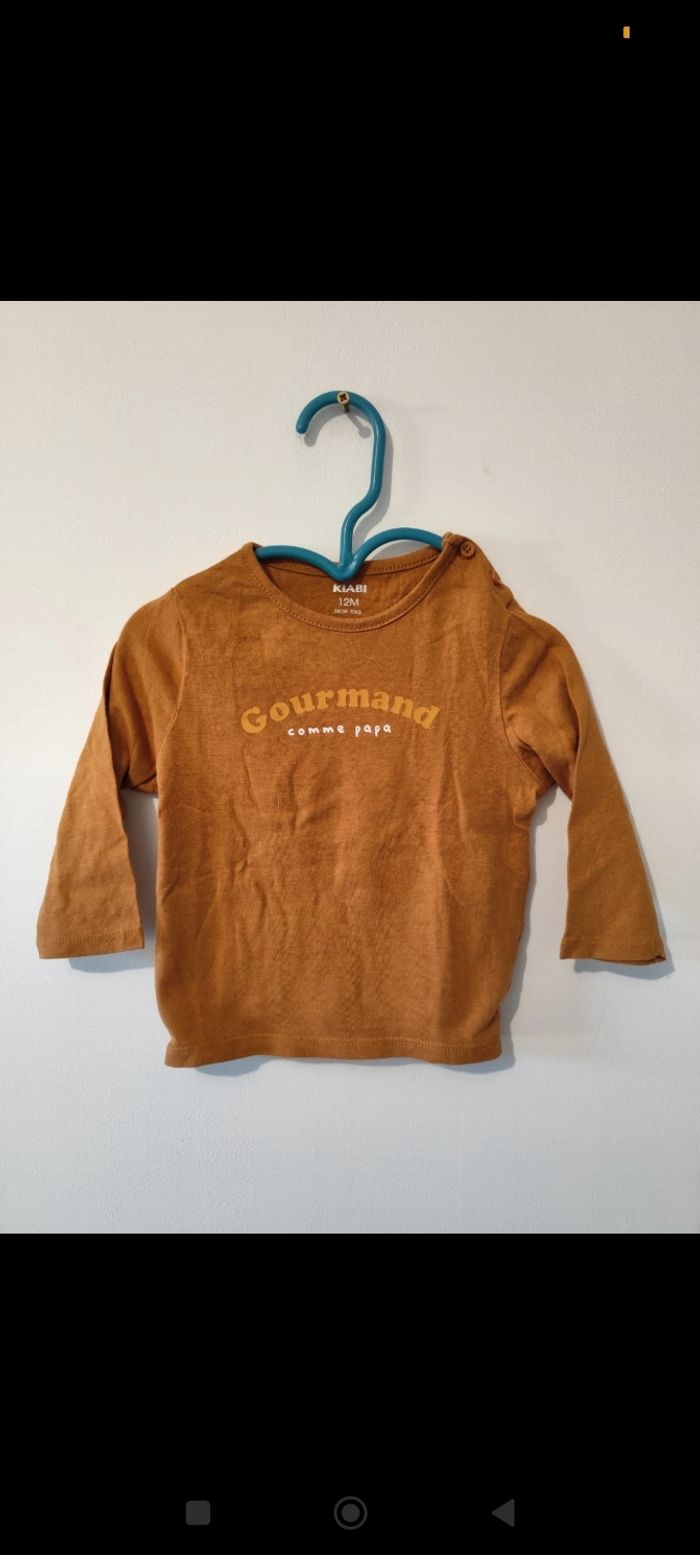 T-shirt 12 mois
