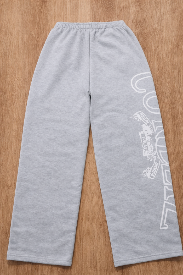 Ensemble Corteiz RTW Alcatraz Wreath Grey White Gris Blanc Tracksuit - photo numéro 8