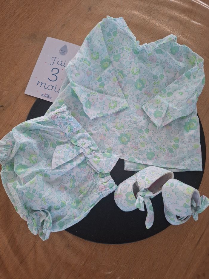 Ensemble complet jacadi 3 mois