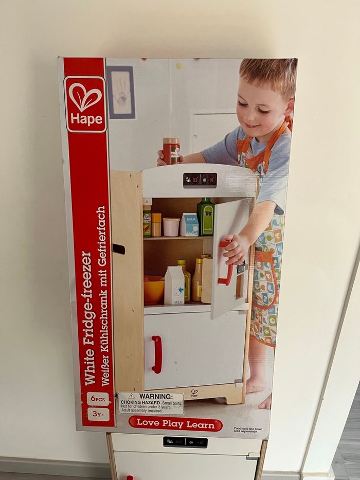 Frigo congélateur en bois Hape jouet d’imitation - photo numéro 5