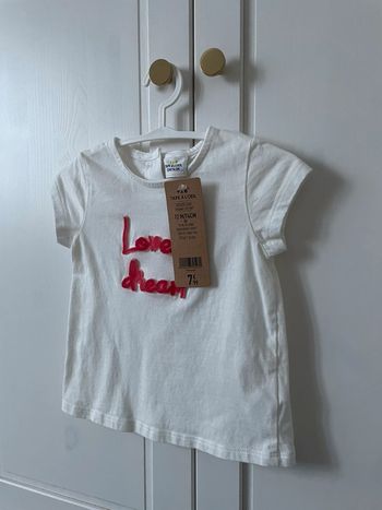 T shirt TAO neuf blanc