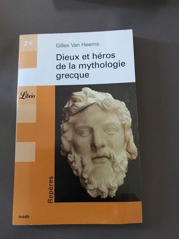 Livre Dieux et héros mythologie grecque