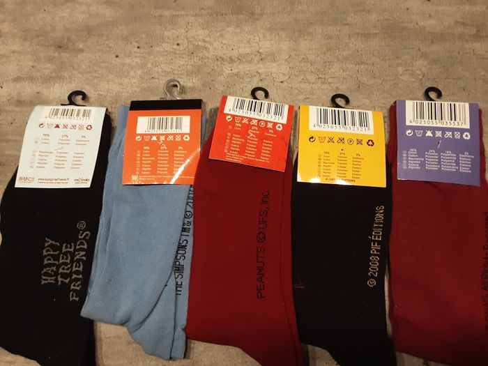 Lot chaussettes humoristiques - photo numéro 2