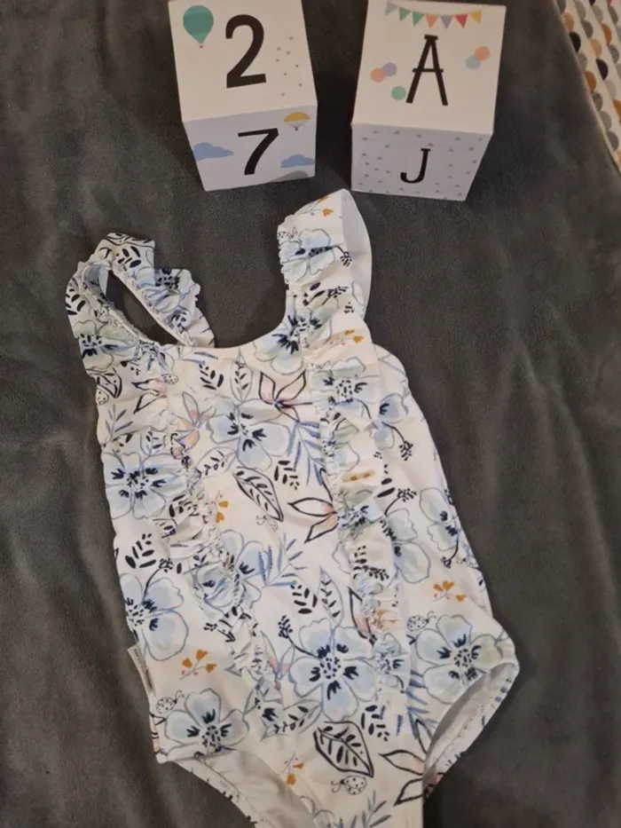 Maillot de bain 1 pièce 2/3 ans
