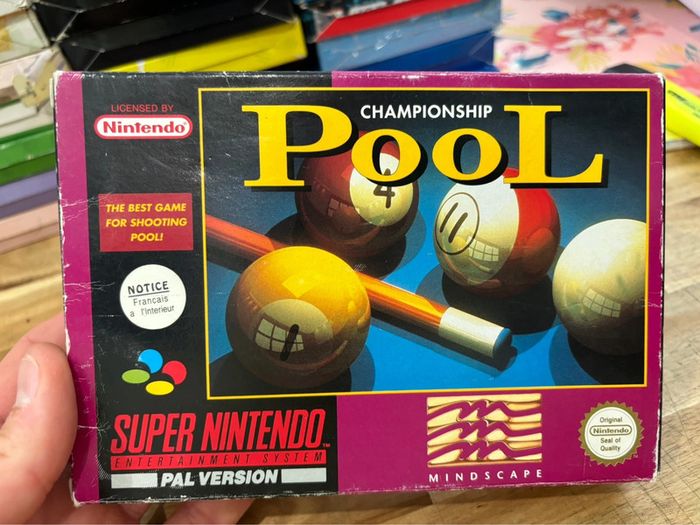 Championship Pool - Super Nintendo / Famicom / Nes