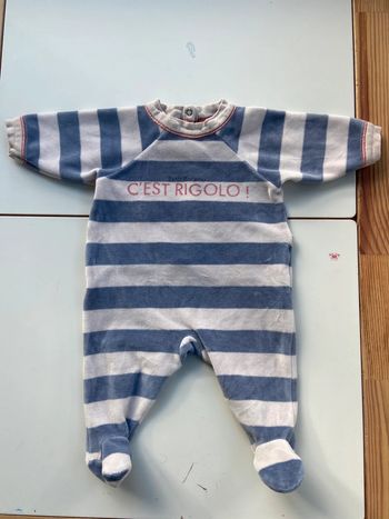 Pyjama grenouillère 1 mois