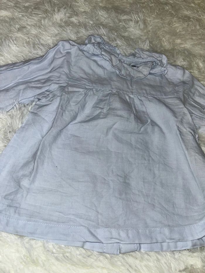 Chemise bleu à manches longues - photo numéro 2