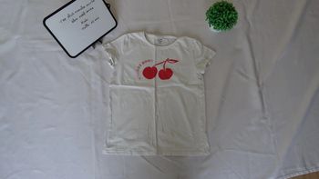 Tee shirt blanc Kiabi