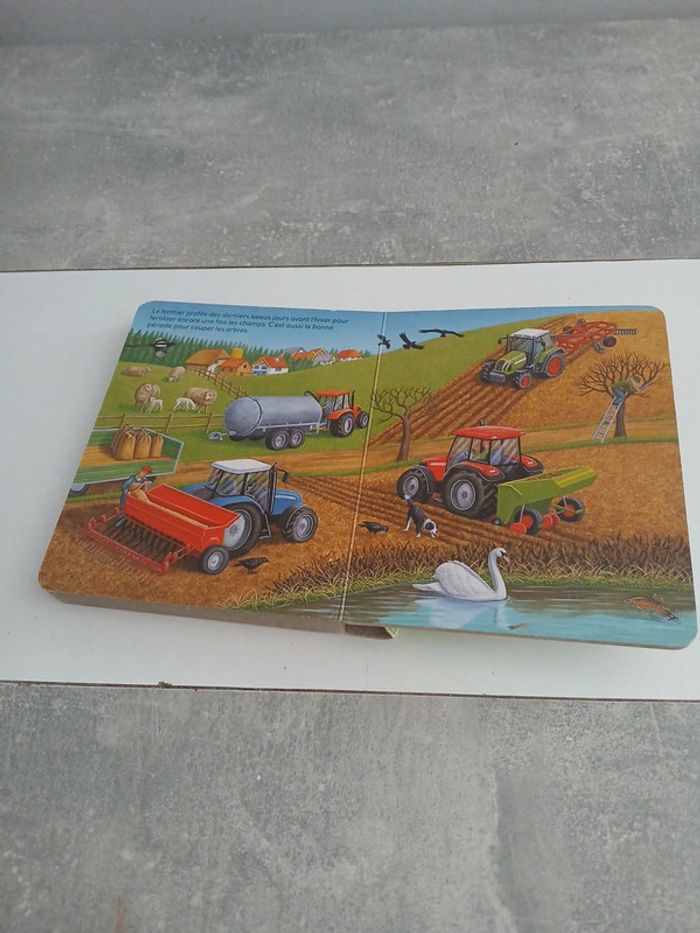 Livre mon tracteur au travail à la ferme - photo numéro 3