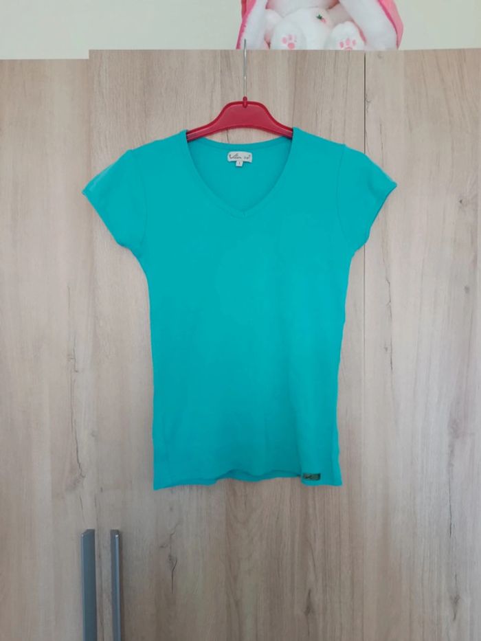T-shirt bleu taille 1 femme