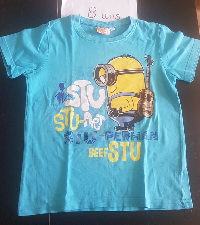 T-shirt mc Minion 8 ans