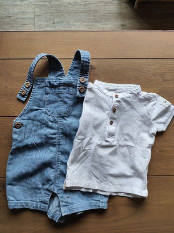 Salopette - tee shirt