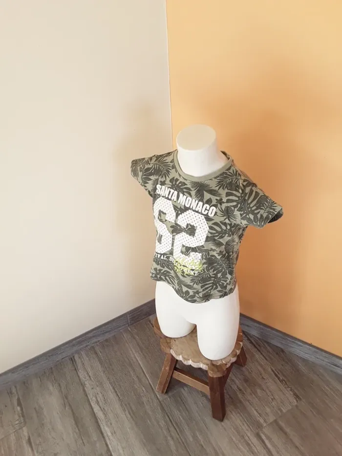 Tee shirt manches courtes 98/104 cm - photo numéro 7