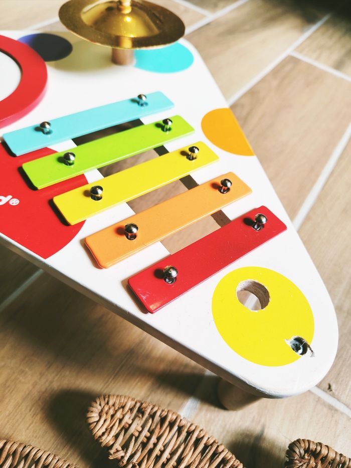 🎶Table/plateau d'éveil musicale multi activités en bois marque Janod - photo numéro 4